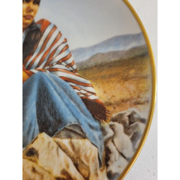 Vtg Fairmont The Patient Ones by Irene Spencer Collectible Plate 8.5" #5773 - Picture 6 of 8